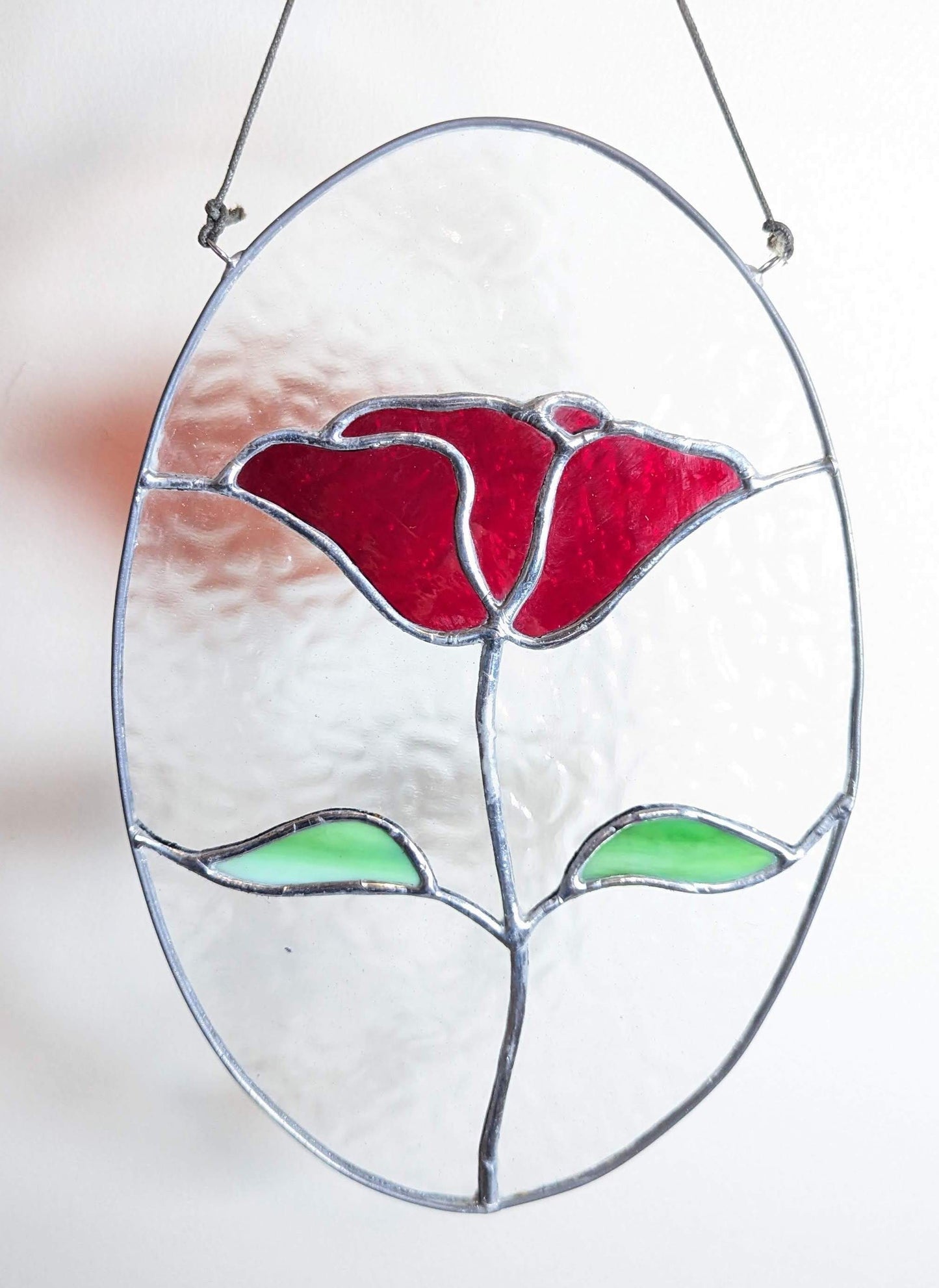 "The Rose" Stained Glass Pattern