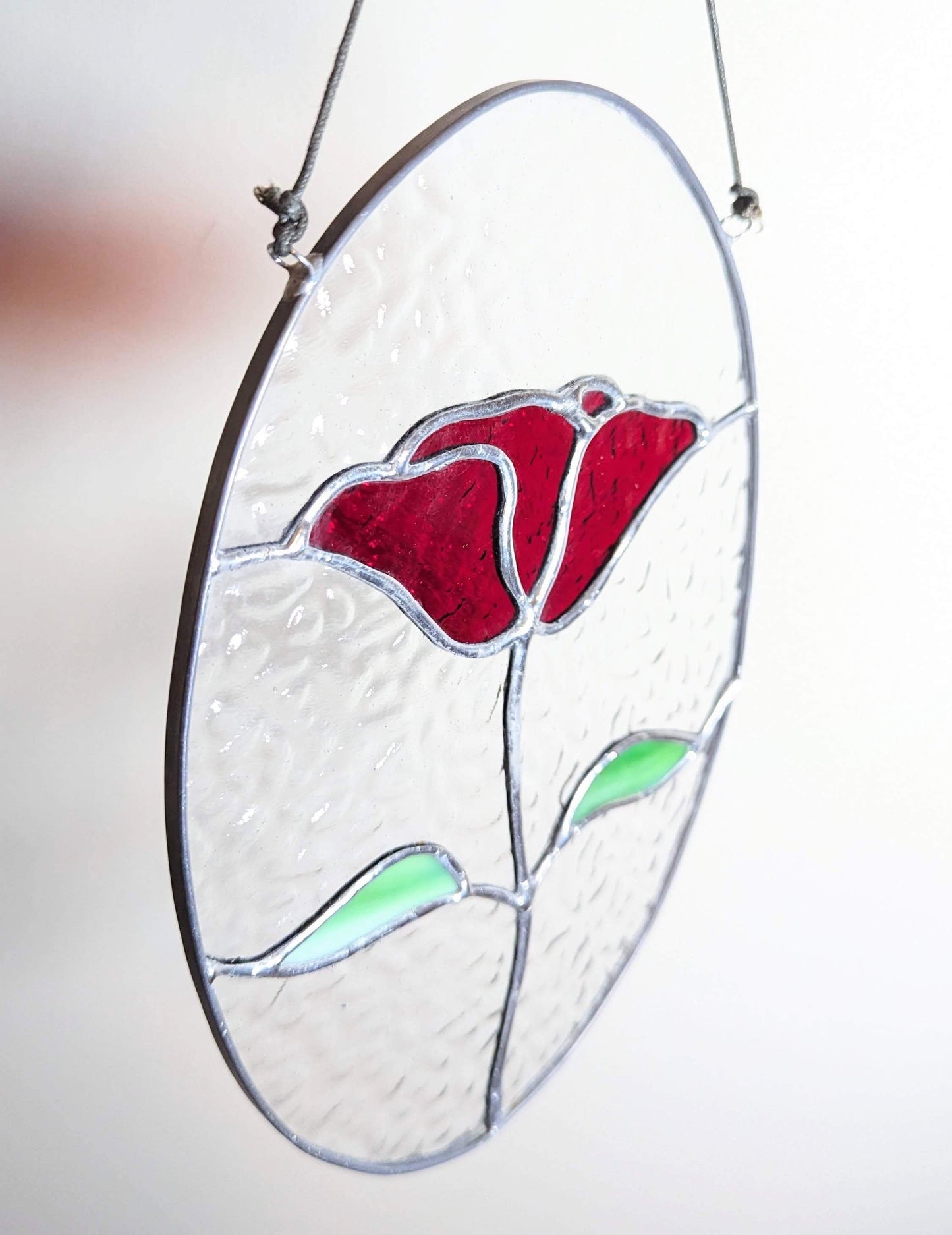 "The Rose" Stained Glass Pattern