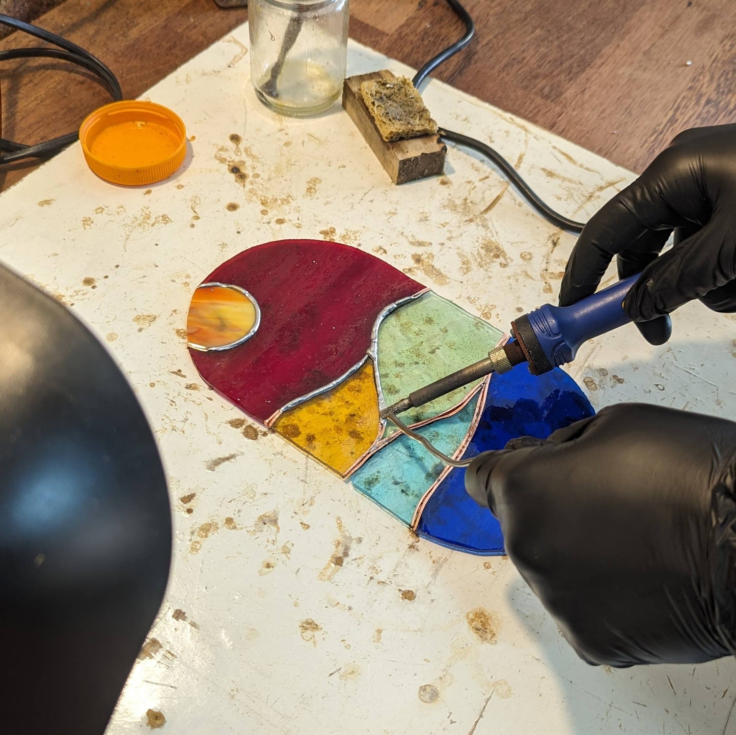 4.5 Hours Stained Glass Workshop for Beginners