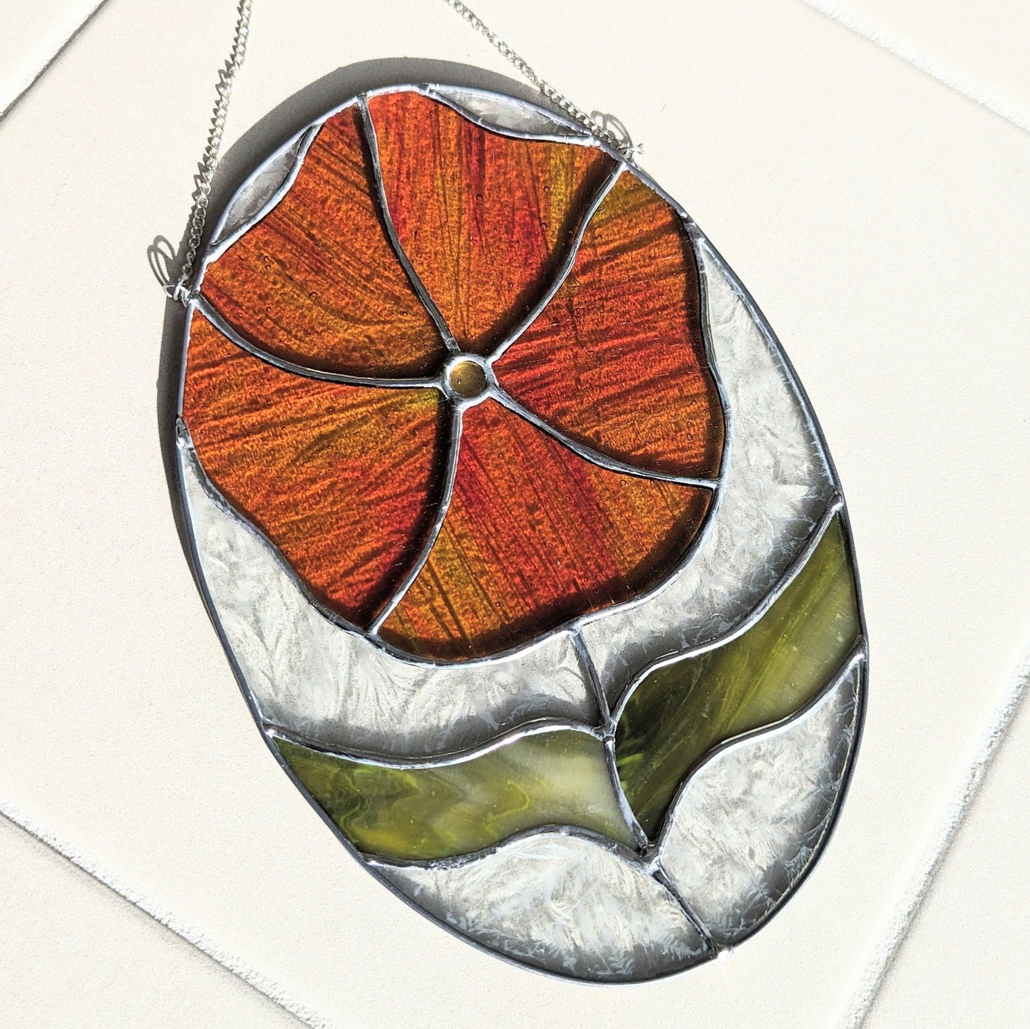 "The Baby Flower" Stained Glass Pattern