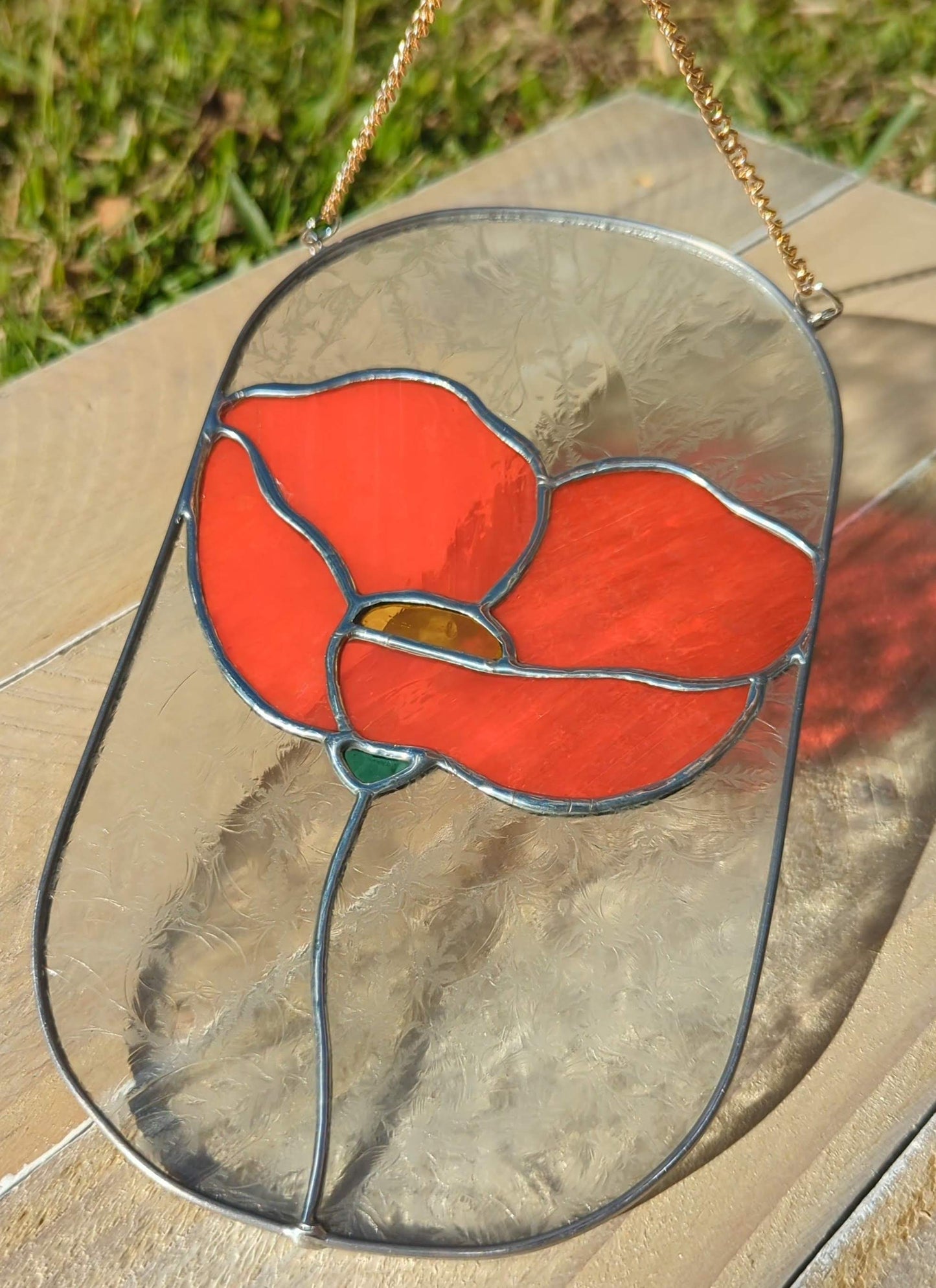 POPPY - ORANGE CLEAR