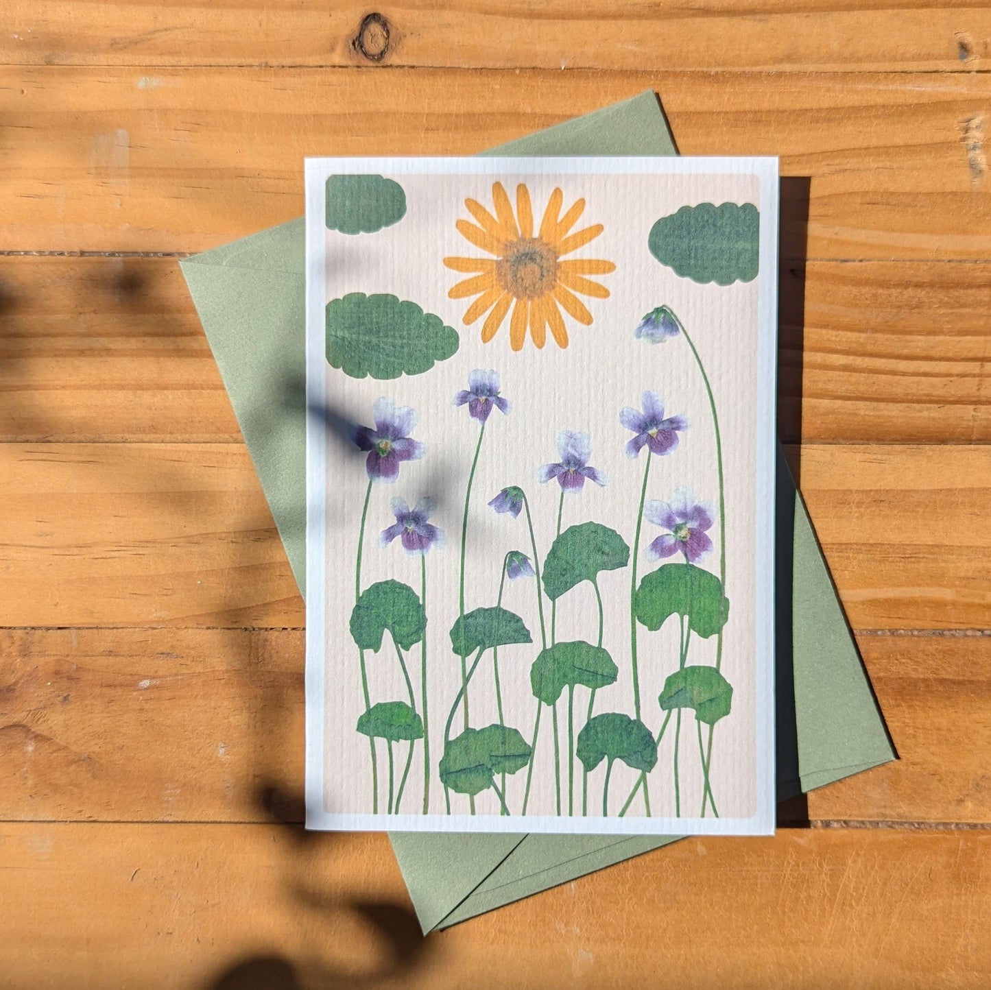 NATIVE VIOLA CARD