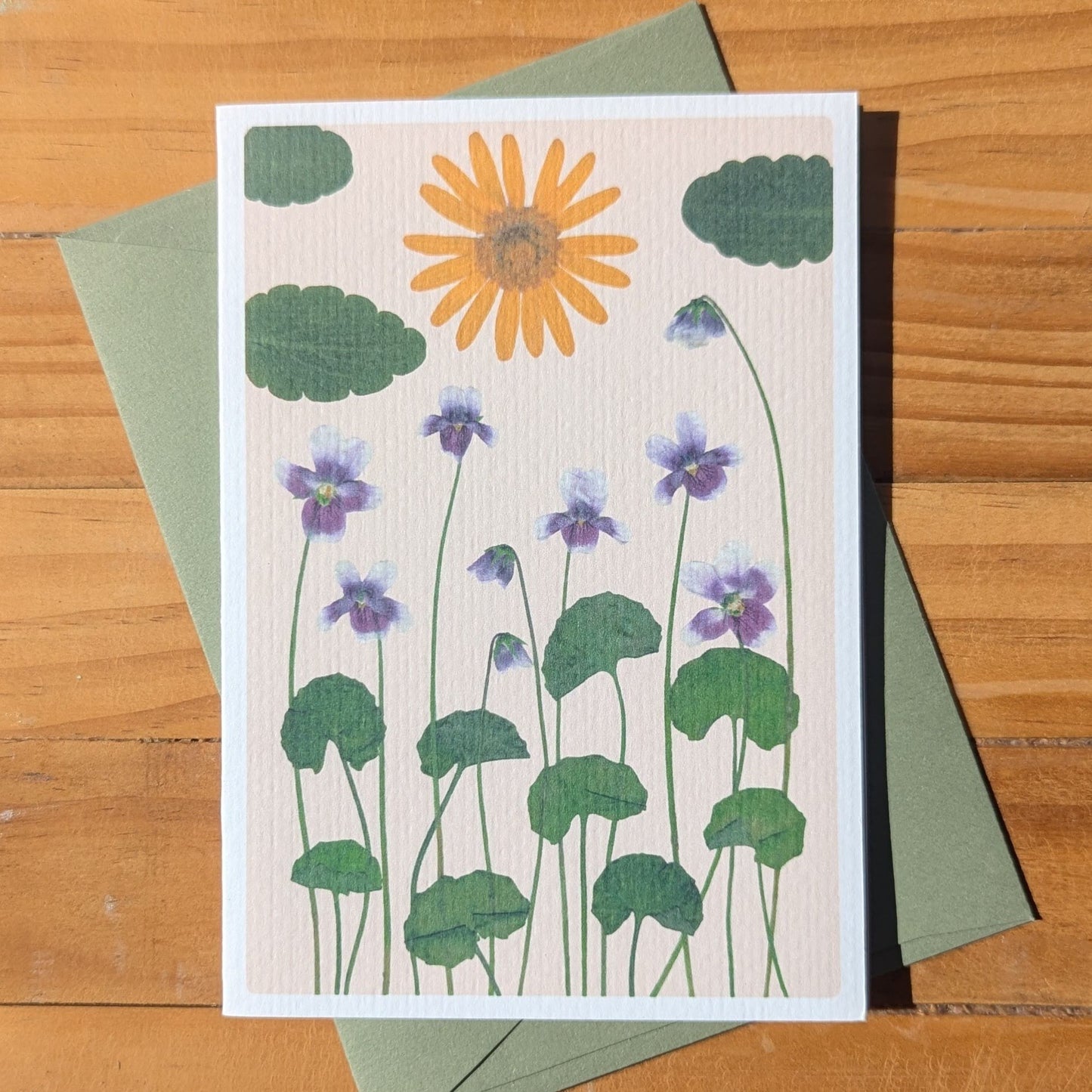 NATIVE VIOLA CARD