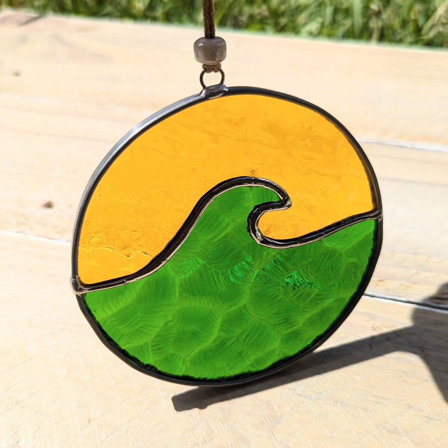 WAVE -GREEN-YELLOW-
