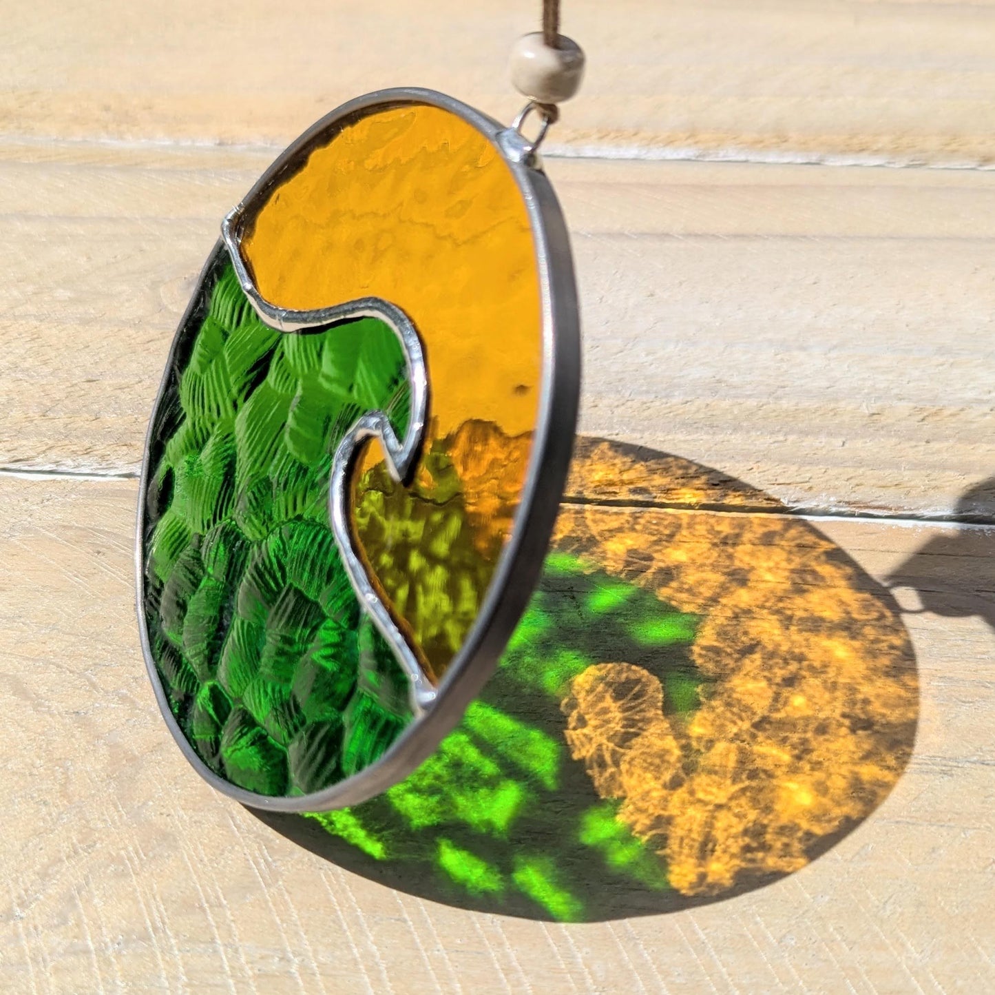 WAVE -GREEN-YELLOW-