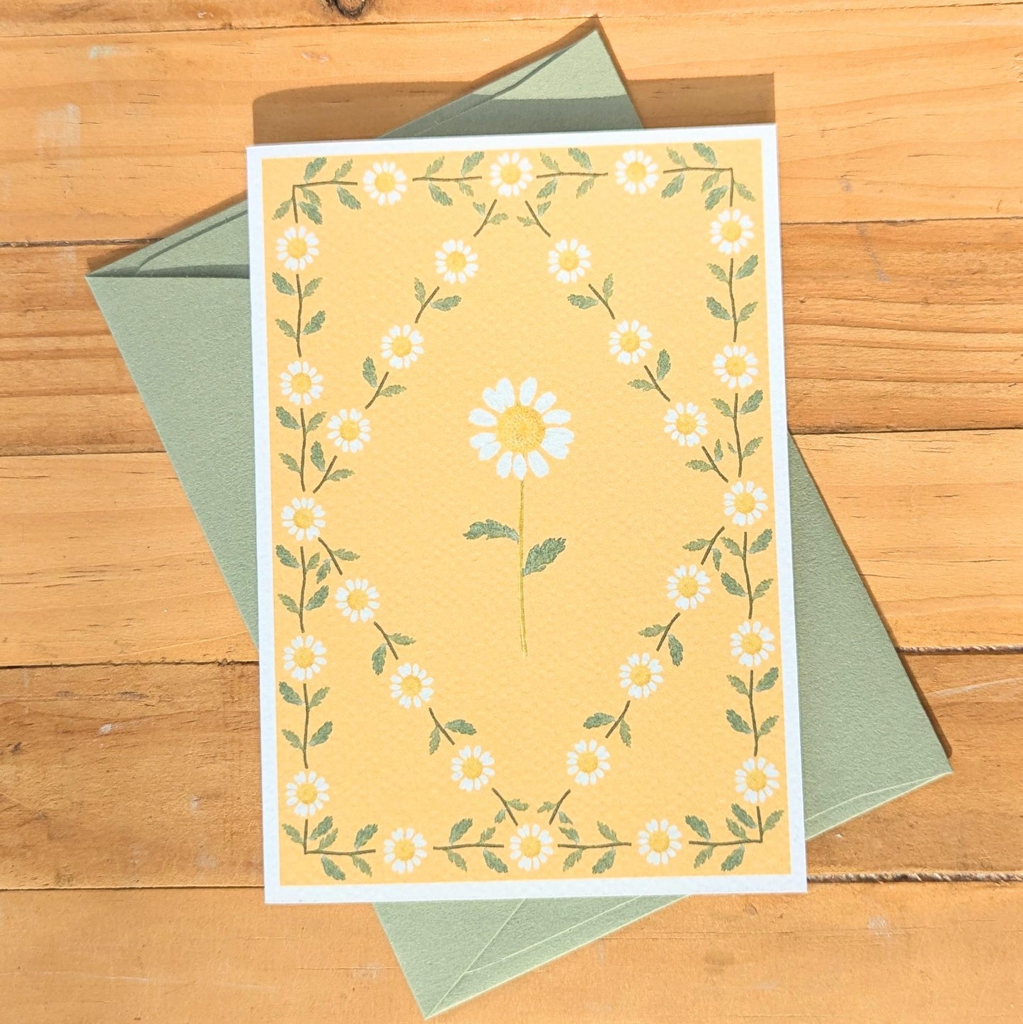 Chamomile Light Orange CARD