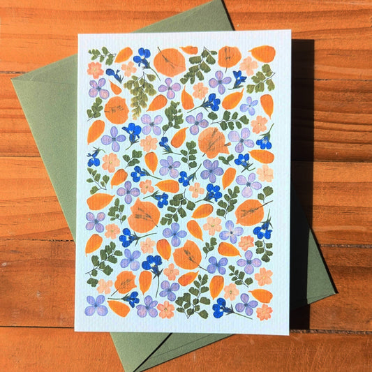 GARDEN FLOWER CARD