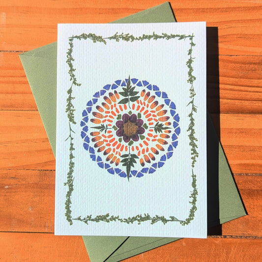 CIRCLE OF PETALS CARD