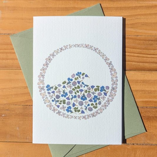 HYDRANGEA WAVE CARD