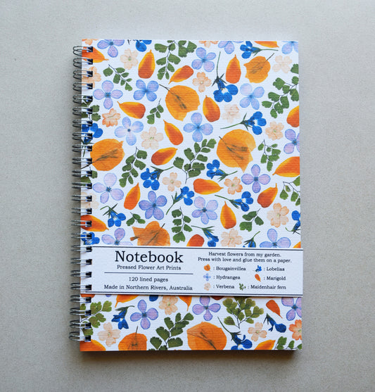 FERN + GARDEN FLOWER  NOTEBOOK